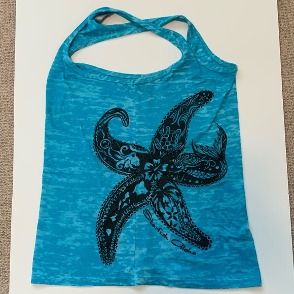 Starfish tank top - Picture 2 of 4